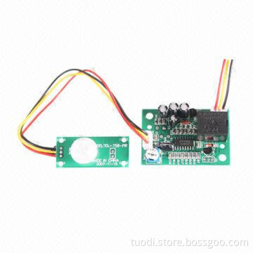 PIR Detector Module with 5-24V DC Operating Voltage, 5A Output Current